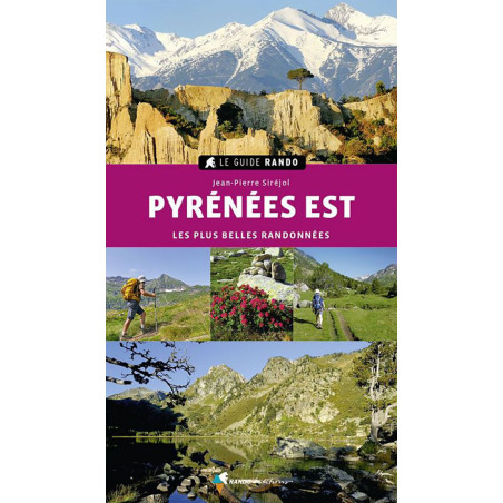 Carte randonnée PYRENEES EST LES PLUS BELLES RANDONNEES