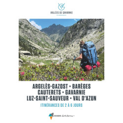 Carte randonnée VALLEES DE GAVARNIE, ITINERANCES DE 2 À 6 JOURS