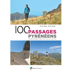 Carte randonnée 100 PASSAGES PYRENEENS- RANDONNEES VERS LES COLS D'ANTAN