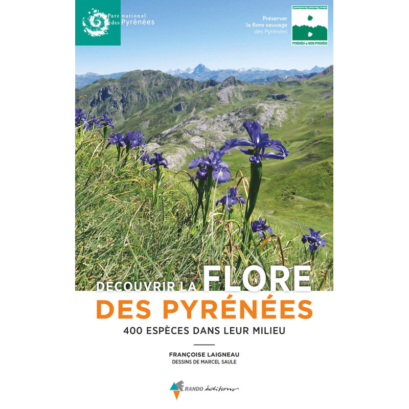 Carte randonnée DECOUVRIR LA FLORE DES PYRENEES Carte randonnée DECOUVRIR LA FLORE DES PYRENEES