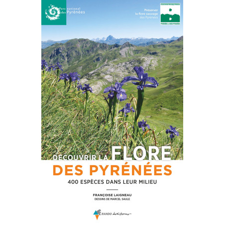 Carte randonnée DECOUVRIR LA FLORE DES PYRENEES