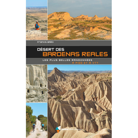Carte randonnée DESERT DES BARDENAS REALES LES PLUS BELLES RANDOS A PIED & VTT