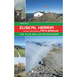 Carte randonnée EUSKAL HERRIA - LES SEPT PROVINCES DU PAYS BASQUE