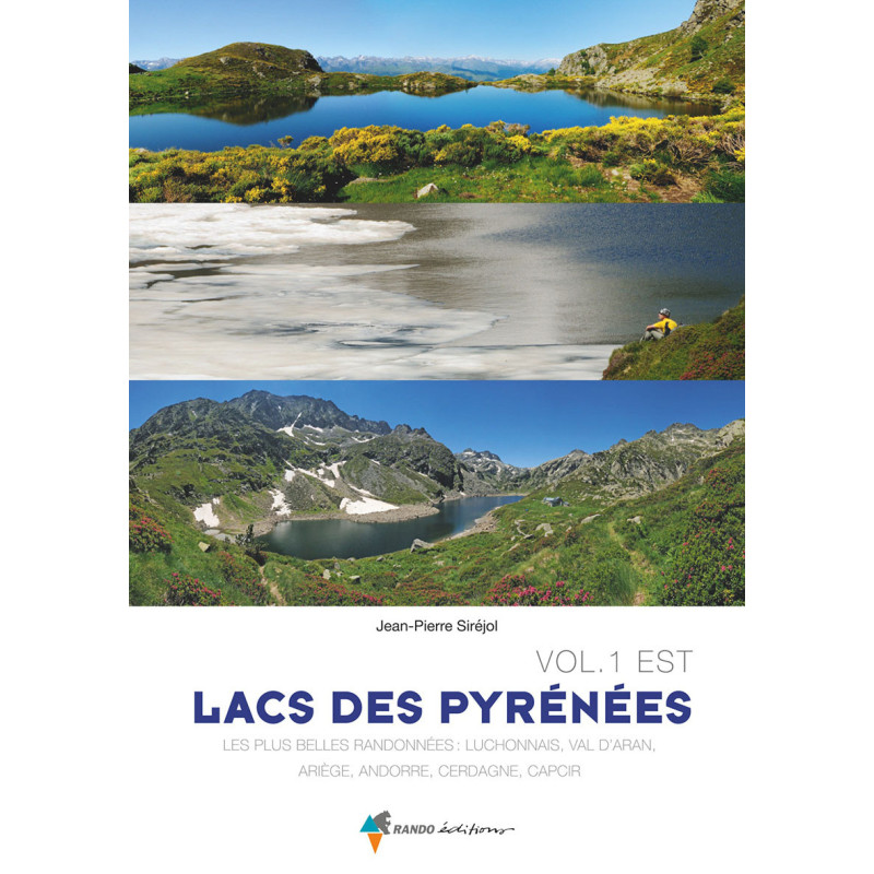 Carte randonnée LACS DES PYRENEES - VOL 1 EST