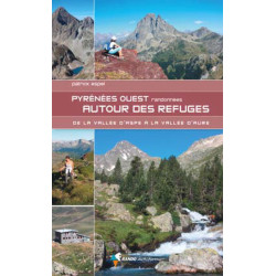 Carte randonnée PYRENEES OUEST - RANDONNEES AUTOUR DES REFUGES