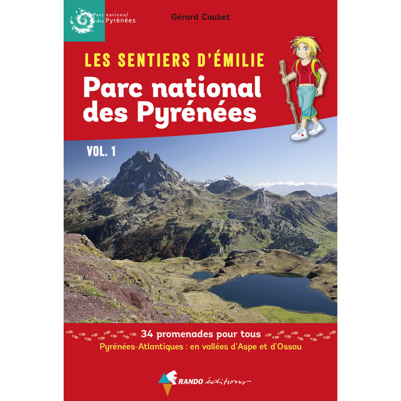 Carte randonnée PARC NATIONAL DES PYRENEES - VOL. 1 LES SENTIERS D'EMILIE