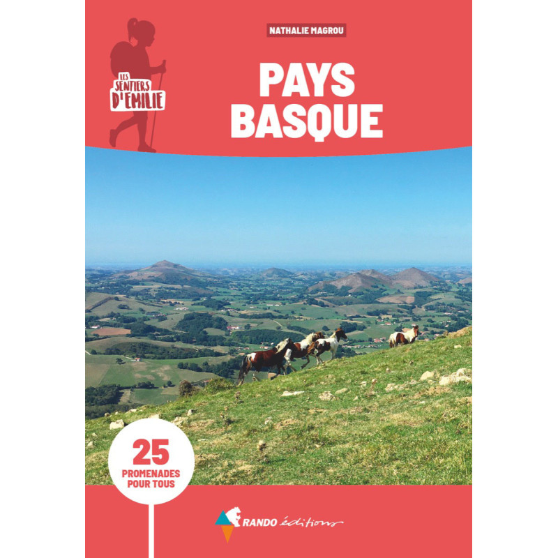 Carte randonnée PAYS BASQUE - LES SENTIERS D'EMILIE
