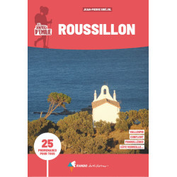 Carte randonnée ROUSSILLON - LES SENTIERS D'EMILIE