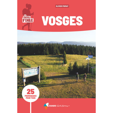 Carte randonnée VOSGES - LES SENTIERS D'EMILIE
