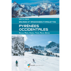 Carte randonnée PYRENEES OCCIDENTALES BALADES ET RANDONNEES A RAQUETTES
