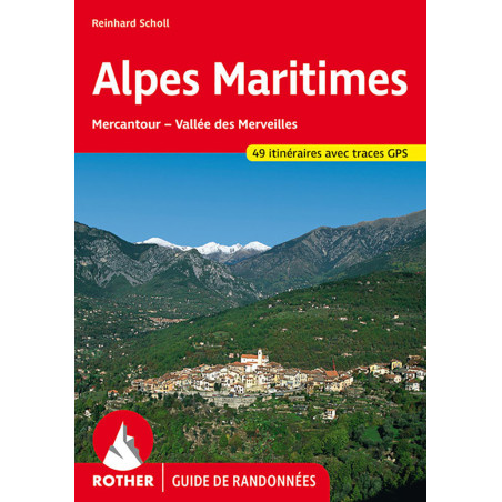 Carte randonnée ALPES  MARITIMES (FR) MERCANTOUR - VALLEE MERVEILLES