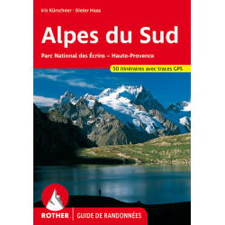 Carte randonnée ALPES DU SUD (FR) PNR ECRINS HAUTE PROVENCE