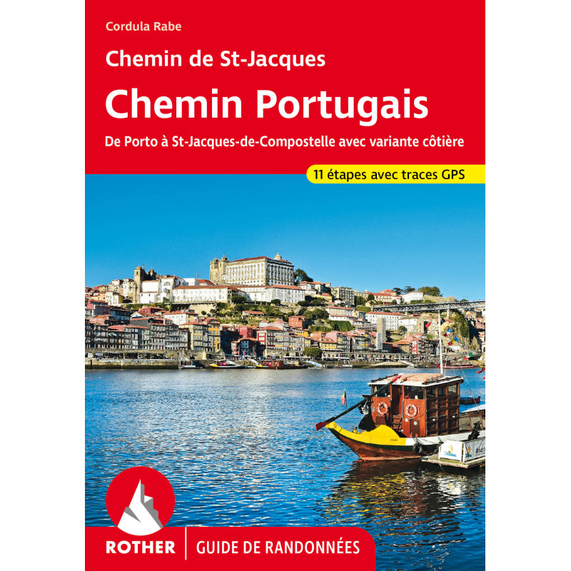 Carte randonnée CHEMIN PORTUGAIS (FR) PORTO A ST JACQUES DE COMPOSTELLE Carte randonnée CHEMIN PORTUGAIS (FR) PORTO A ST JACQUES DE COMPOSTELLE