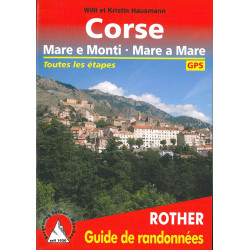 Carte randonnée CORSE - MARE E MONTI.MARE A MARE (FR)