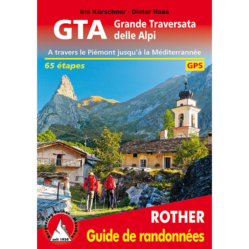 Carte randonnée GRANDE TRAVERSATA DELLE ALPI (FR) DU PIEMONT A LA MEDITERRANNEE Carte randonnée GRANDE TRAVERSATA DELLE ALPI (FR) DU PIEMONT A LA MEDITERRANNEE
