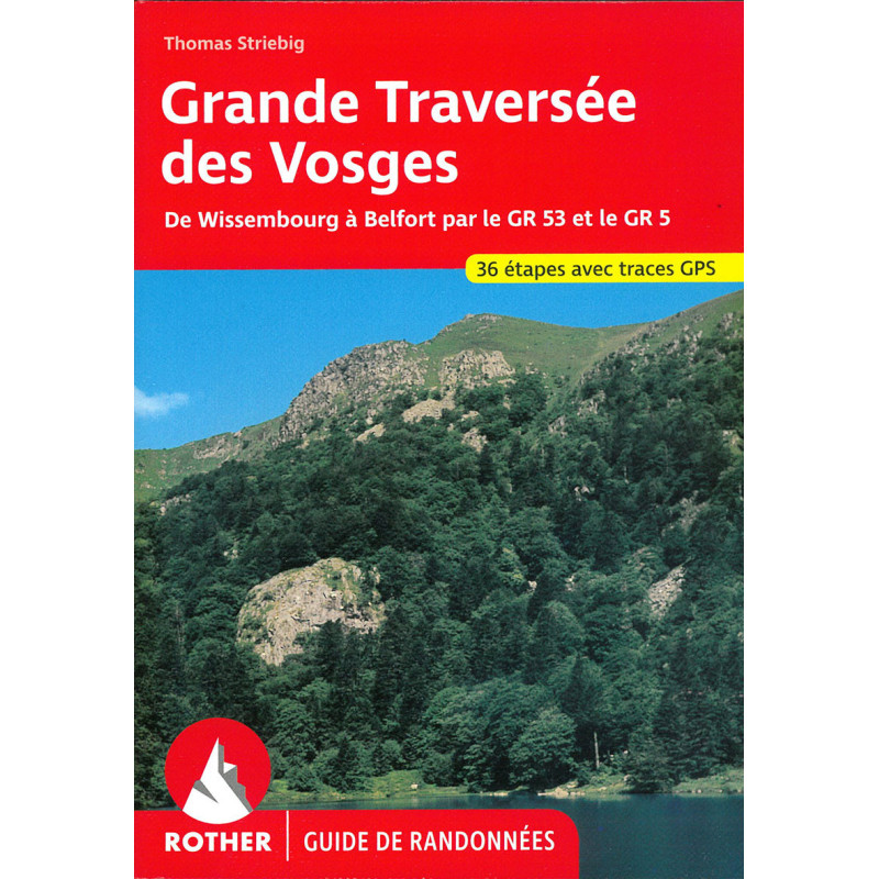 Carte randonnée GRANDE TRAVERSEE DES VOSGES (FR) Carte randonnée GRANDE TRAVERSEE DES VOSGES (FR)