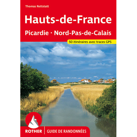 Carte randonnée HAUTS DE FRANCE (FR) PICARDIE - NORD-PAS-DE-CALAIS
