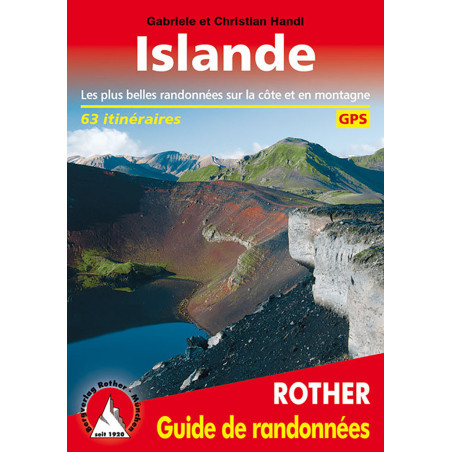 Carte randonnée ISLANDE (FR)