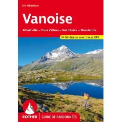 Carte randonnée VANOISE (FR), ALBERTVILLE, TROIS VALLEES, VAL ISERE, MAURIENNE