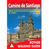 Carte randonnée CAMINO DE SANTIAGO (ANG) WAY OF ST JAMES FROM PYRENEES