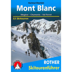 Carte randonnée MONT BLANC SKI (ALL) MEGEVE - CHAMONIX - VAL FERRET