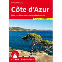 Carte randonnée COTE AZUR (ALL)