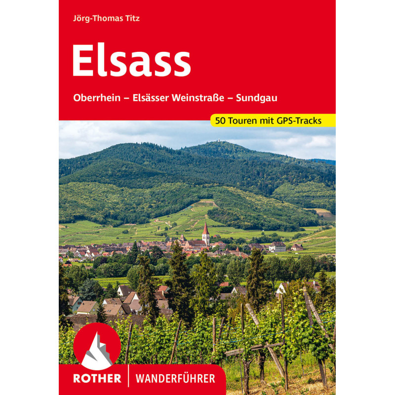Carte randonnée ELSASS (ALL) OBERRHEIN-ELSASSER WEINSTRASE Carte randonnée ELSASS (ALL) OBERRHEIN-ELSASSER WEINSTRASE