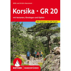 Carte randonnée KORSIKA - GR20 (ALL)