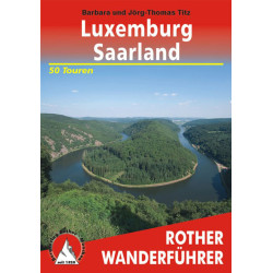 Carte randonnée LUXEMBURG SAARLAND (ALL)