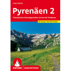 Carte randonnée PYRENAEN 2 (ALL) MITTELEU