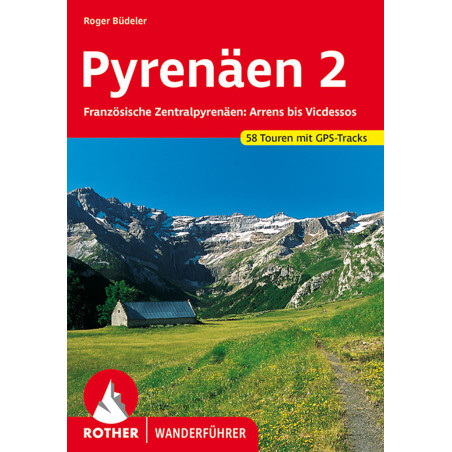 Carte randonnée PYRENAEN 2 (ALL) MITTELEU
