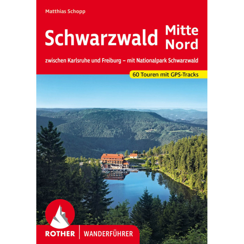 Carte randonnée SCHWARZWALD NORD (ALL)