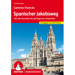 Carte randonnée SPANISCHER JAKOBSWEG (ALL)