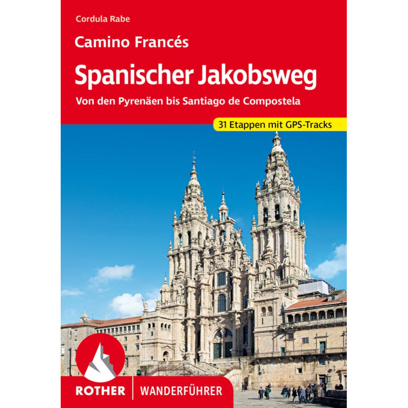 Carte randonnée SPANISCHER JAKOBSWEG (ALL)
