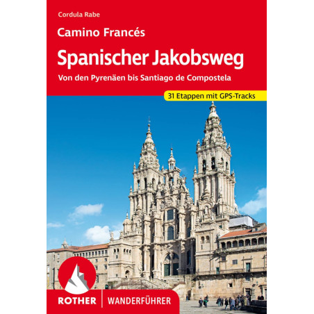 Carte randonnée SPANISCHER JAKOBSWEG (ALL)