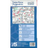 Carte randonnée CARTE HIVER TOSSA PLANA PUIGPEDROS ITIN RAQUETTE/SKI RANDO WATERPROOF