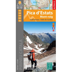 Carte randonnée PICA D'ESTATS MONTS-ROIG