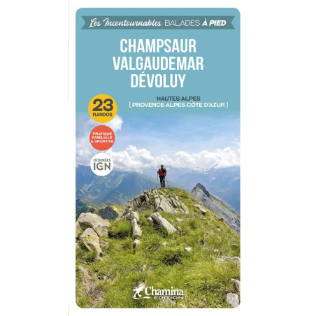 Carte randonnée CHAMPSAUR VALGAUDEMAR DEVOLUY