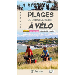 Carte randonnée PLAGES DU DÉBARQUEMENT À VÉLO
