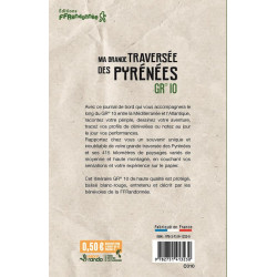 Carte randonnée GR10 MA TRAVERSEE DES PYRENEES C010 - CARNET DE RANDONNEE