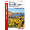 Carte randonnée GR34/GR341 COTE DE GRANIT ROSE 346