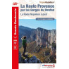 Carte randonnée GR4/GR406 HAUTE PROVENCE PAR GORGES DU VERDON 401