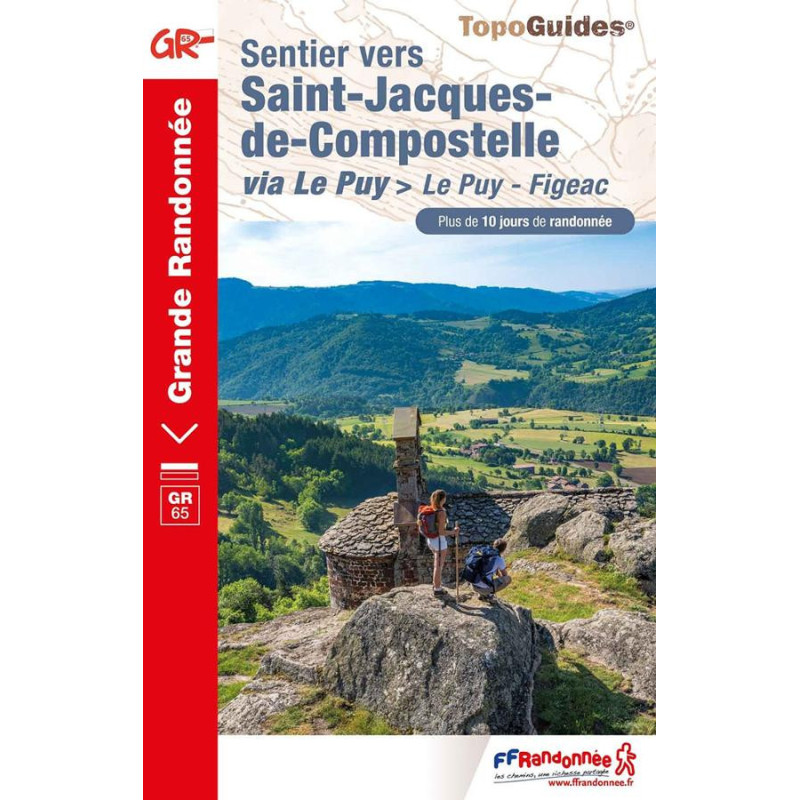 Carte randonnée GR65/GR651 SAINT-JACQUES, LE PUY- FIGEAC 651 Carte randonnée GR65/GR651 SAINT-JACQUES, LE PUY- FIGEAC 651