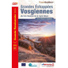 Carte randonnée GRP GRANDES ECHAPPEES VOSGIENNES