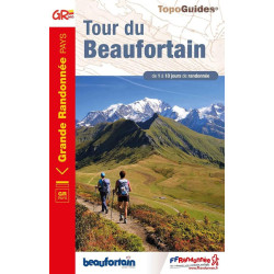 Carte randonnée GRP TOUR DU BEAUFORTAIN 731