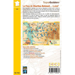 Carte randonnée CHARLIEU & BELMONT-DE-LA-LOIRE A PIED P423