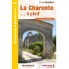 Carte randonnée D016 LA CHARENTE .....A PIED 29 PROMENADES & RANDONNEES