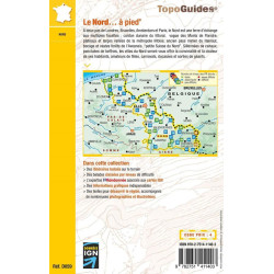 Carte randonnée D059 NORD A PIED