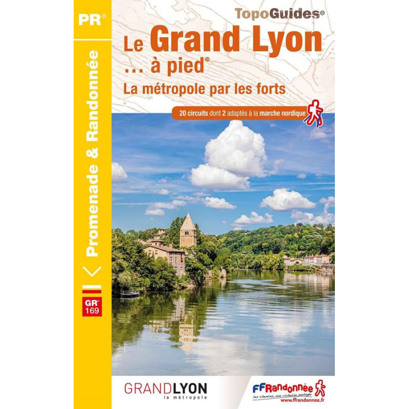 Carte randonnée GR169 LE GRAND LYON À PIED P692 Carte randonnée GR169 LE GRAND LYON À PIED P692