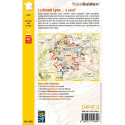 Carte randonnée GR169 LE GRAND LYON À PIED P692